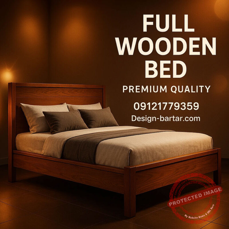 تخت-خواب-تمام-چوب-چوبی-قیمت-خرید-فروش-نمایندگی-بازار-پخش-سازنده-تولید-کننده-کارخانه-جدید-شیک-مدرن-به-روز