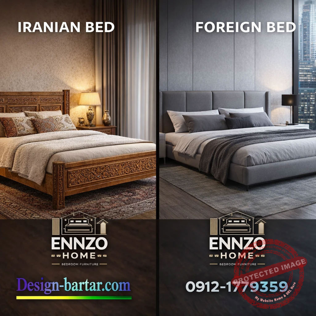 تفاوت-تخت-خواب-ایرانی-و-خارجی-لیست-قیمت-خرید-فروش-سروی-تختخواب-شیک-جدید-نمایندگی-فروشگاه-تولید-کننده